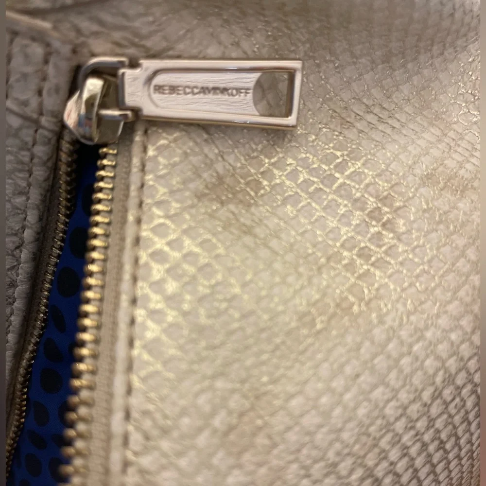 Rebecca Minkoff Gold Snake Moonstruck Hobo